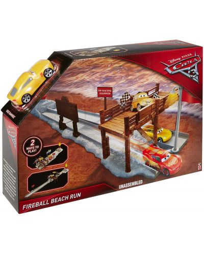 Игрален комплект Mattel Cars 3 - Fireball Beach Run - 7