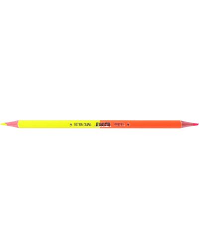 Двувърхи цветни моливи Junior - Ultra Dual, 12 броя - 3