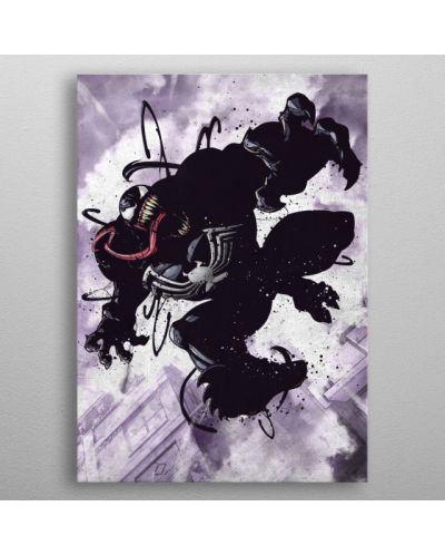 Метален постер Displate - Marvel - Venom - 3