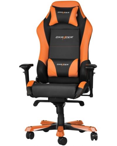 Гейминг стол DXRacer - Iron OH/IF11/NO, черен/оранжев