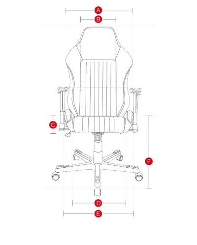 DXRacer Racing chair - Ninjas In Pyjamas (преоценен) - Разопакован