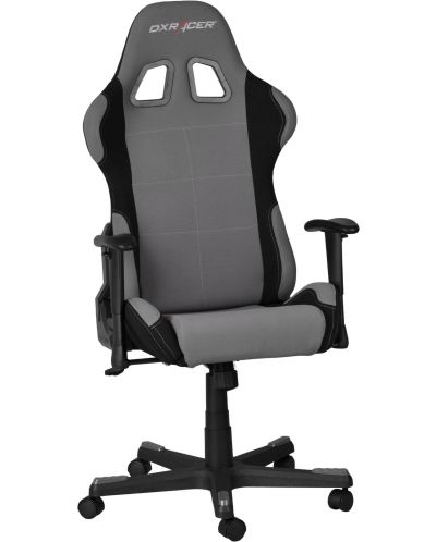 Гейминг стол DXRacer - Formula OH/FG01/GN, сив/черен