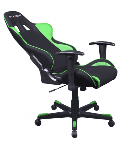 Гейминг стол DXRacer - FORMULA OH/FE11/NE, черен/зелен