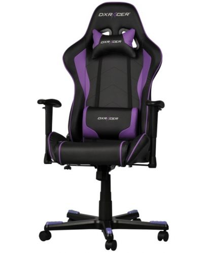 Геймнг стол DXRacer - Formula OH/FE08/NV, черен/лилав