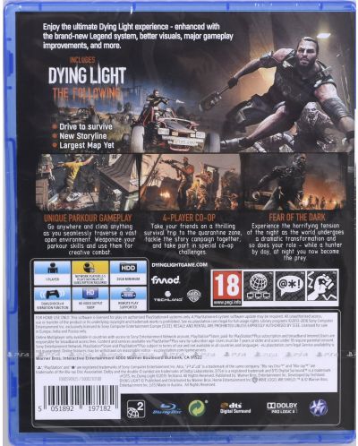 Dying Light: The Following Enhanced Edition (PS4) - 5