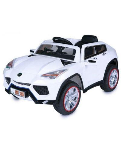 Акумулаторен джип с дистанционно Moni Lux Jeep - Бял