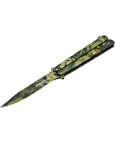 Джобен нож Boker Magnum - Balisong Camo - 1