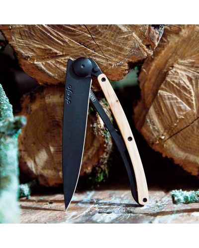 Джобен нож Deejo Juniper Wood - 37 g - 6