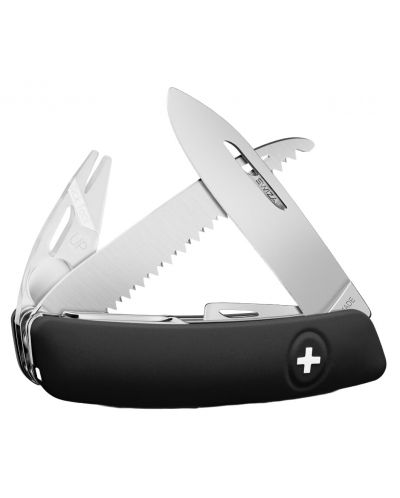 Джобно ножче Swiza - TT05, черно, с инструмент за кърлежи - 2