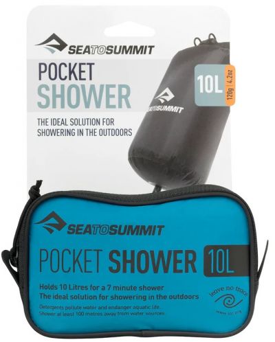 Джобен душ Sea to Summit - Pocket Shower, 10 L, черен - 3