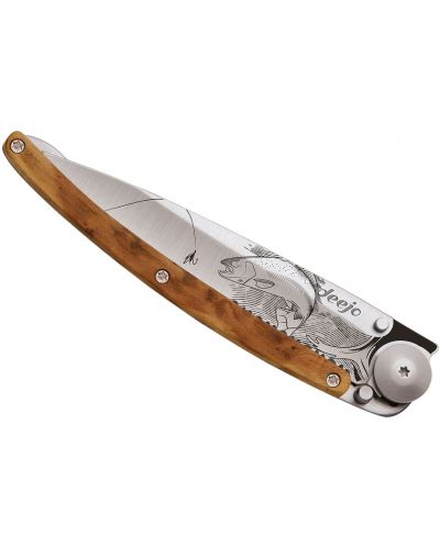 Джобен нож Deejo Juniper Wood - Trout, 37 g - 3