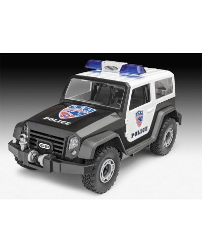 Сглобяем модел Revell Junior Kit - Офроуд полицейски джип (00807) - 4