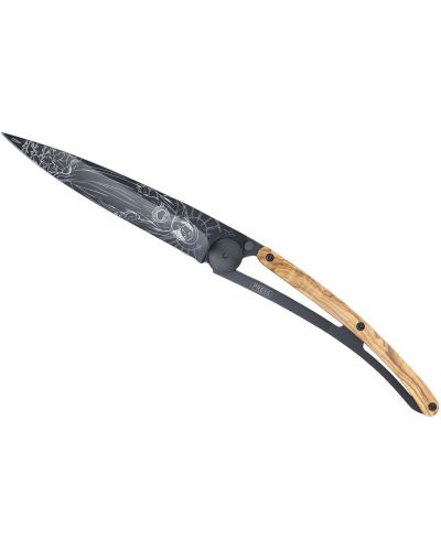 Джобен нож Deejo Olive Wood - Virgo, 37 g - 2