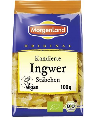 Джинджифил, подсладен, 100 g, Morgenland - 1
