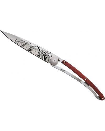 Джобен нож Deejo Coral Wood - Corsair, 37 g - 2