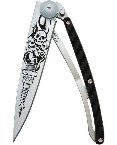 Джобен нож Deejo - Carbon Fiber-Biker, 37 g - 5