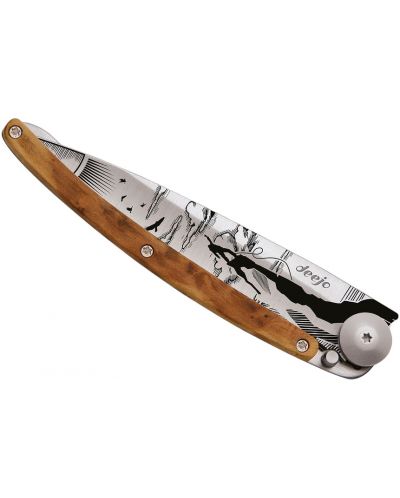 Джобен нож Deejo Juniper Wood - Climbing, 37 g - 3