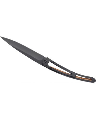 Джобен нож Deejo Juniper Wood - Trout, 37 g, черен - 5