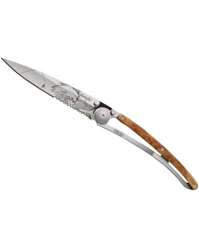Джобен нож Deejo Juniper Wood - Trout, 37 g - 2