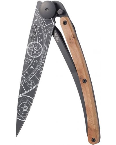 Джобен нож Deejo Juniper Wood - Esoteric, 37 g - 1