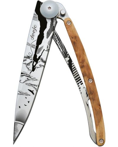 Джобен нож Deejo Juniper Wood - Climbing, 37 g - 1