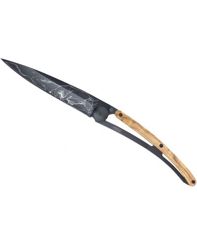 Джобен нож Deejo Olive Wood - Taurus, 37 g - 2