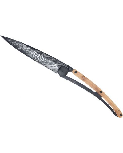 Джобен нож Deejo Juniper Wood - Celtic, 37 g - 2