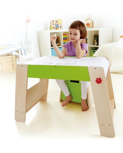 Комплект маса и столче Hape - Дървени - 3