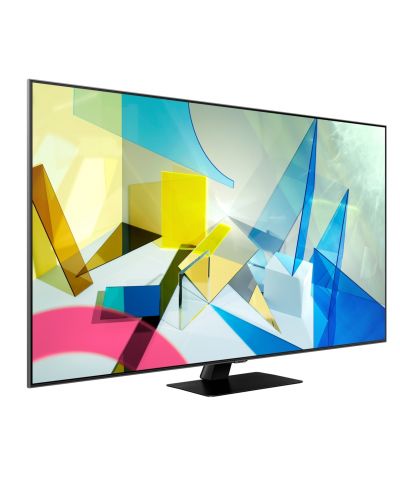 Смарт телевизор Samsung - 85Q80T, 85", 4K, QLED, сив - 3