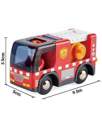 Детска играчка HaPe International - Пожарна кола със сирени - 3
