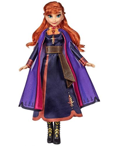 Пееща кукла Hasbro Frozen 2 - Анна, 30 cm - 3