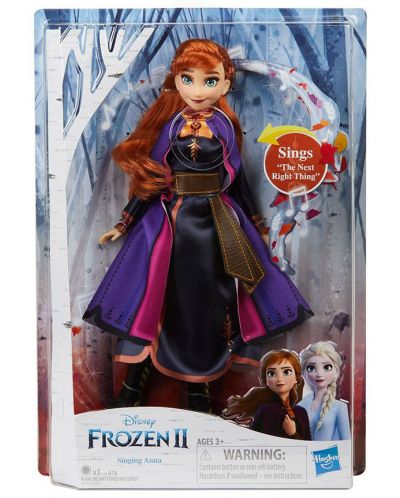 Пееща кукла Hasbro Frozen 2 - Анна, 30 cm - 1