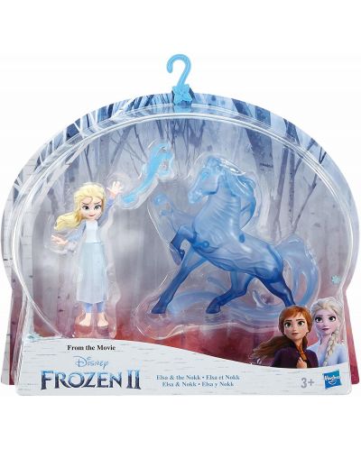 Комплект фигурки Hasbro Frozen 2 - Моменти от историята, Елза и Водния дух - 1