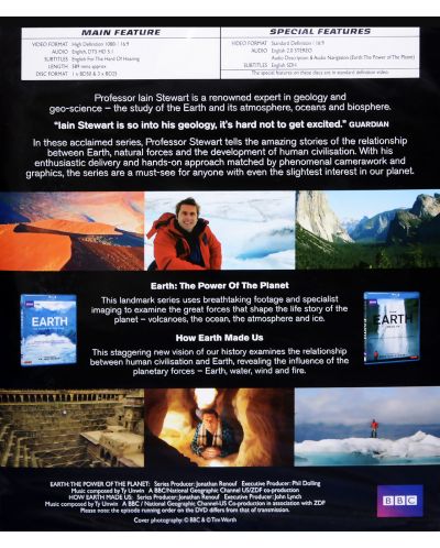 Earth: The Box Set (Earth Power of the Planet & How the Earth Made Us) (Blu-Ray) - 4