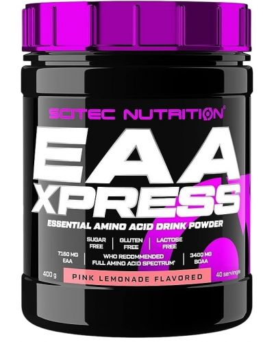 EAA Xpress, розова лимонада, 400 g, Scitec Nutrition - 1