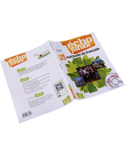 Echo Junior A2: Меthode de francais (DVD-ROM inculs) / Френски език: Интензивно обучение (учебник + DVD-ROM) - 4