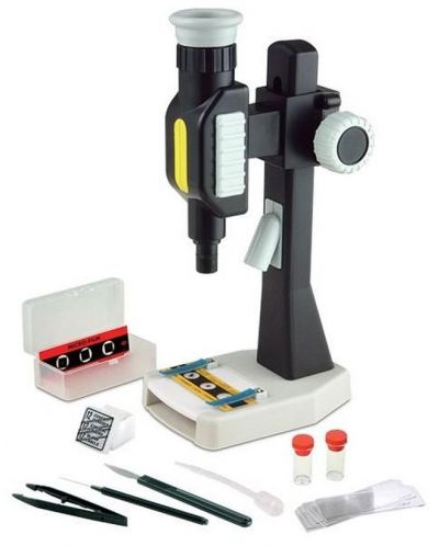 Образователна играчка Edu Toys - Микроскоп Junior, с LED светлина - 1
