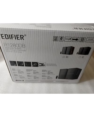 Мини аудио система Edifier R1280DB - кафява (разопакован) - 2