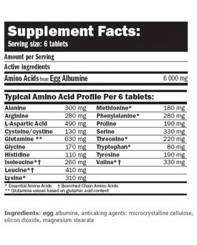 EGG Amino 6000, 900 таблетки, Amix - 2