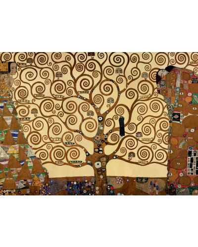 Пъзел Eurographics от 1000 части – Дървото на живота, Густав Климт - 2