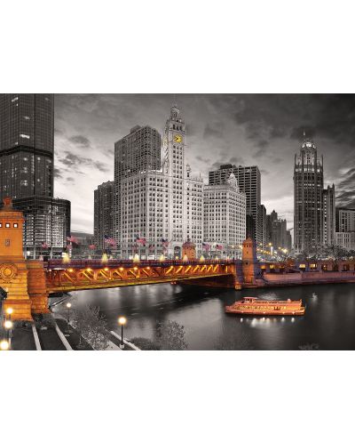 Пъзел Eurographics от 1000 части – Чикагската река - 2