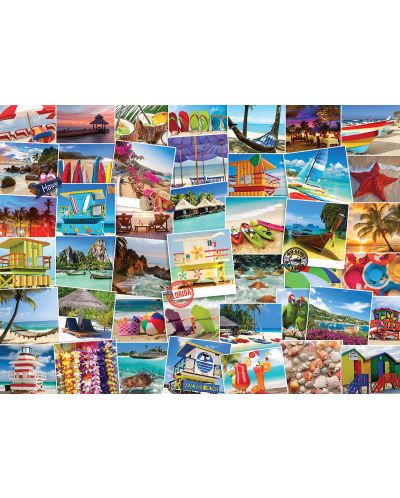 Пъзел Eurographics от 1000 части – Пътешественик на плажовете по света - 2