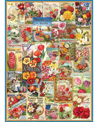 Пъзел Eurographics от 1000 части – Каталог на цветни семена - 2