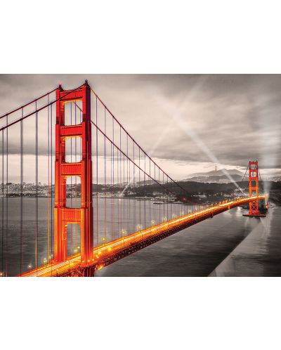 Пъзел Eurographics от 1000 части – Мостът Голдън Гейт, Сан Франциско - 2