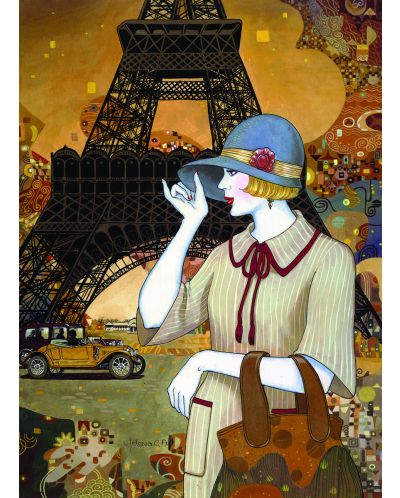 Пъзел Eurographics от 1000 части –  Приключение в Париж, Хелена Лам - 2