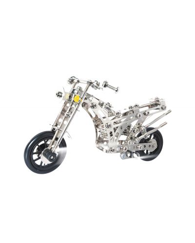 Метален конструктор  Classics - Мотоциклет/ Чопър от Eitech - 2