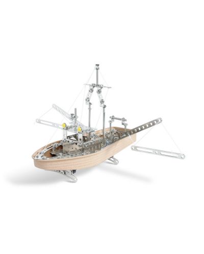 Метален конструктор  Classics - Лодка от Eitech - 1
