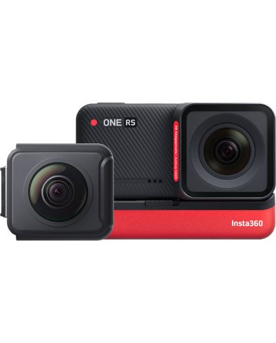 Екшън камера Insta360 - ONE RS Twin Edition, 48 MPx, Wi-Fi - 2