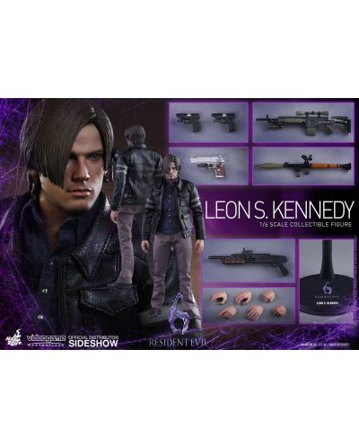 Екшън фигура Resident Evil 6 Videogame Masterpiece - Leon S Kennedy, 30 cm - 5