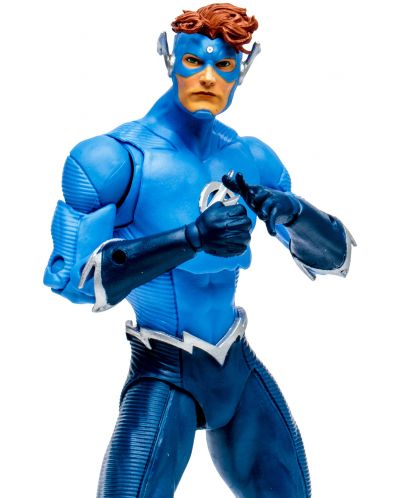 Екшън фигура McFarlane DC Comics: Multiverse - Wally West (Speed Metal) (Build A Action Figure), 18 cm - 6